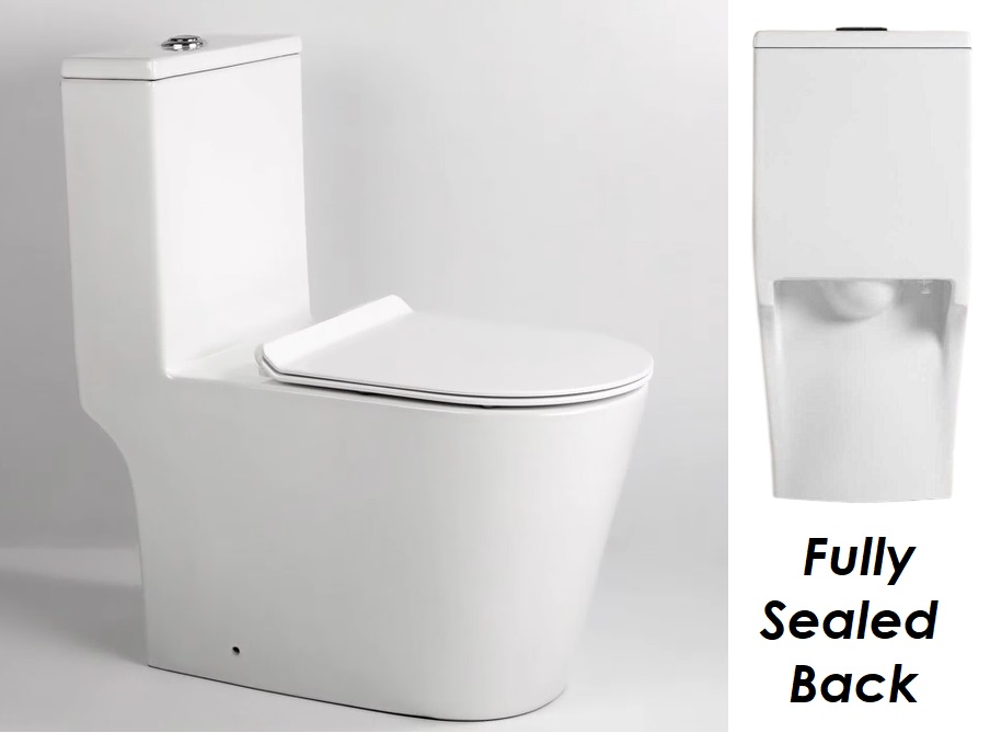 EACO One Piece Toilet Bowl T933SS